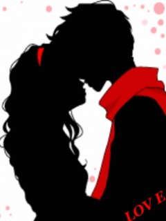Sweet red couple 
