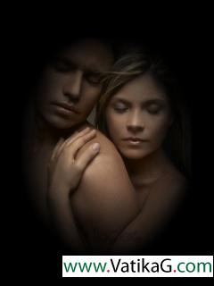Boy and girl in love 