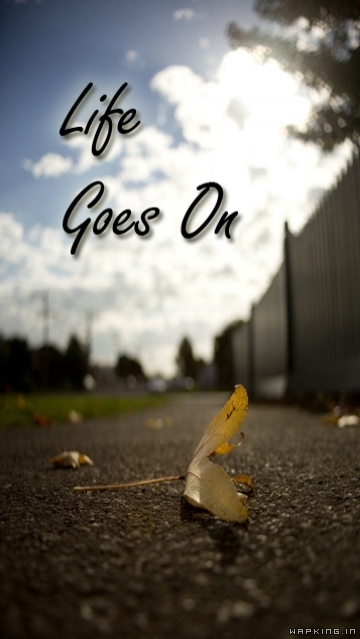Life goes on 