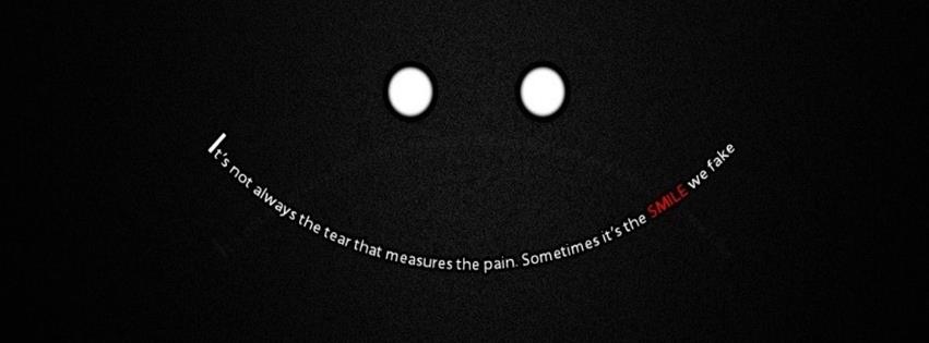 Fake smile fb cover