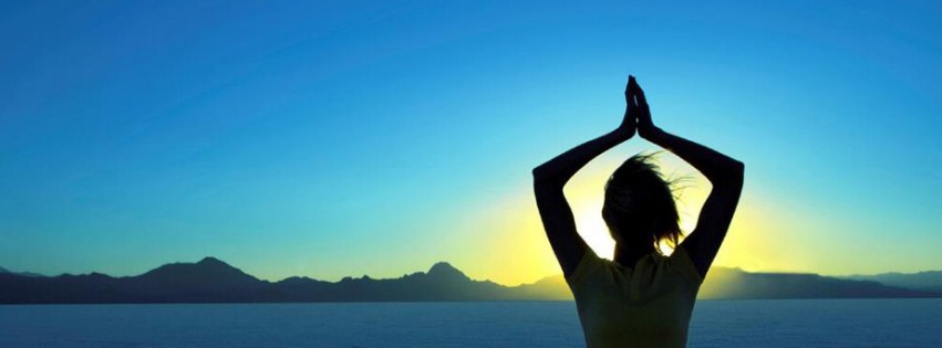 Yoga pose fb cover