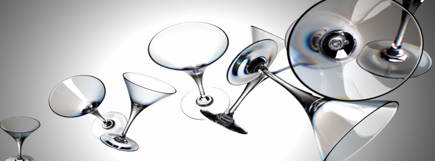 Martini glasses fb cover