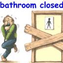 Bathroom closed