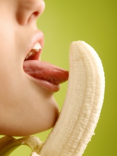 Hot banana lick