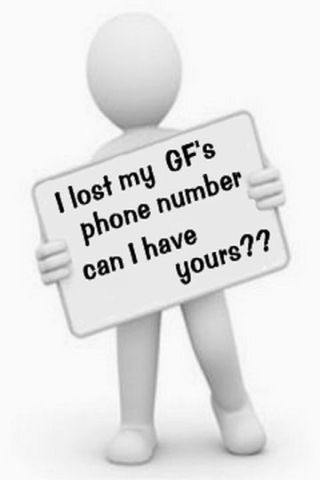 I lost my gf number