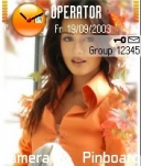 Amrita in orange theme