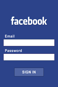 Facebook mobile chat app