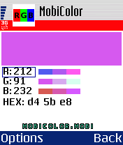 Mobicolour editor