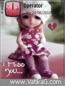 I miss you doll theme