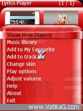 Lyrics player