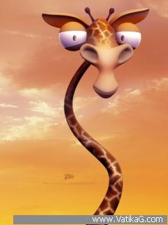 3d giraffe