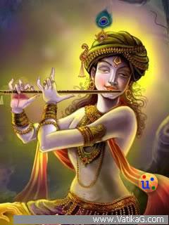 Krishna with bansuri