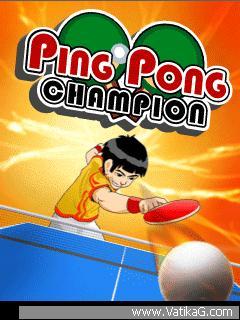 Ping pong champion