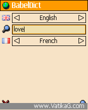 Babeldict dictionary