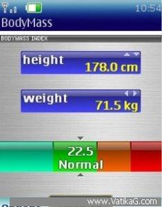 Body mass index