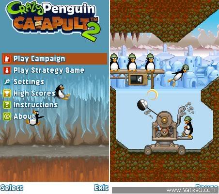 Crazy penguin catapult