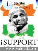 Suppot anna hazare