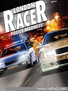 London racer police madne