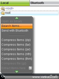 Bluetooth file transfer