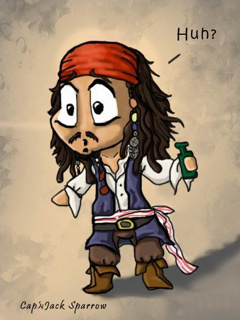 Jack sparrow chibi