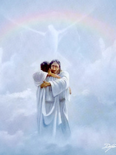 Jesus hug