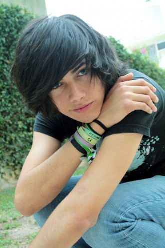 Cute emo boy