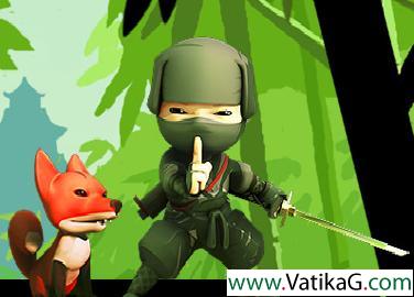 Tiny ninja mobile game