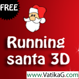 Running santa 3d