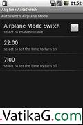 Airplane auto switch