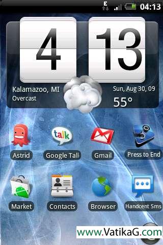 Android weather & toggle 