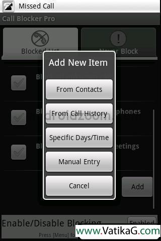 Call blocker pro