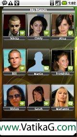 People contacts widget