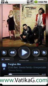 Power amp music player