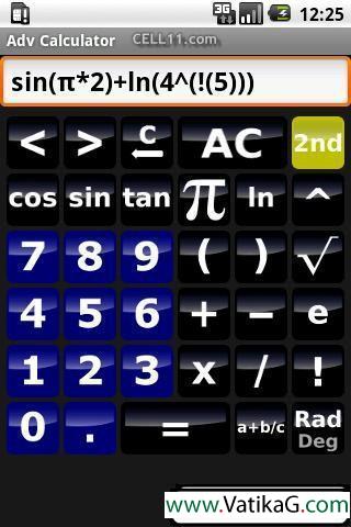 Adv calculator