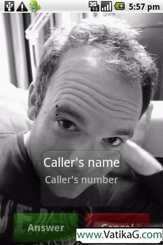 Full screen caller id v3