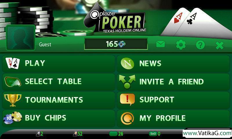 Qplaze poker texas hold