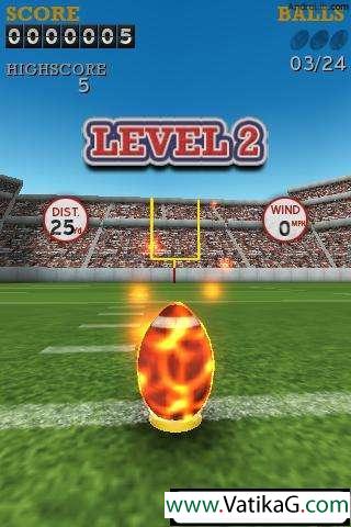 Flick kick field goal v1