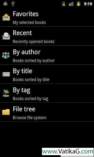 Fbreader v2.0 beta 6