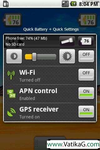 Quick battery v0.8.2