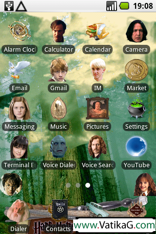 Harry potter themes