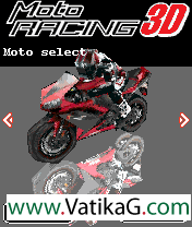 3d moto racing 240x320