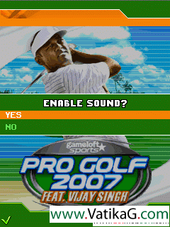 Pro golf mobile game