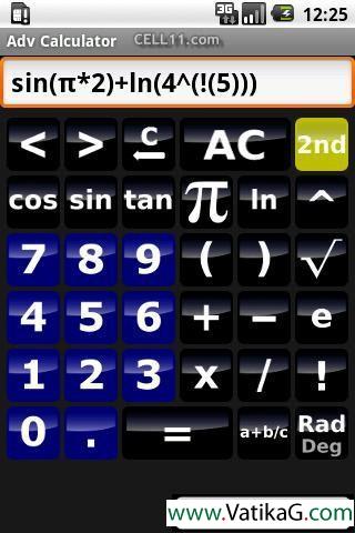 Adv calculator