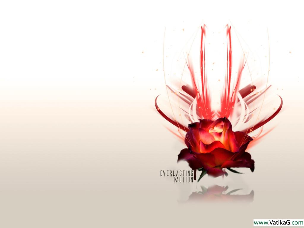 Animated rose