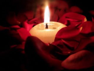Love candle