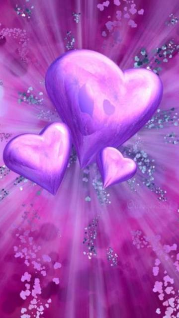 Purple hearts