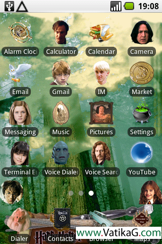 Harry potter themes