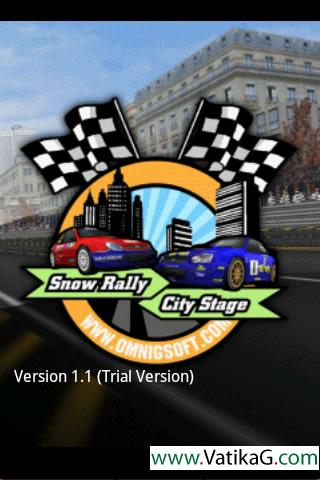 Snow rally city stage 3d 