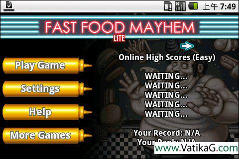 Fast food mayhem