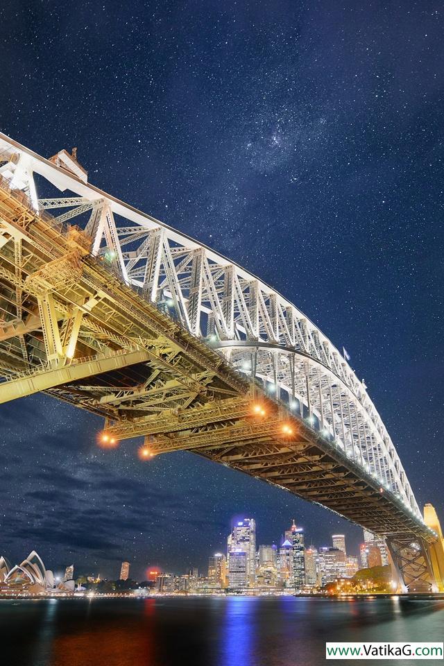Sydney bay bridge 